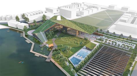 Recreation Center Concept Features Net Zero Design Strategies Clark