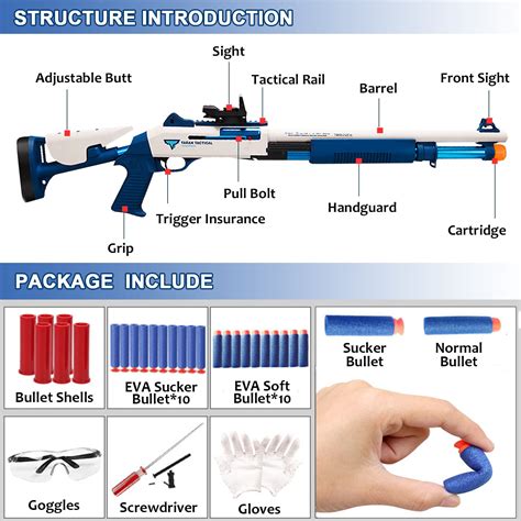 Xm1014 Rifle Sniper Soft Bullet Shell Ejection Toy Guns 44 OFF