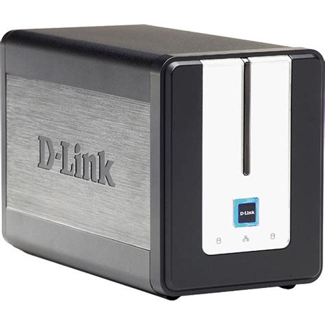 D Link 2 Bay Network Storage Enclosure For Sata Drives Dns 323