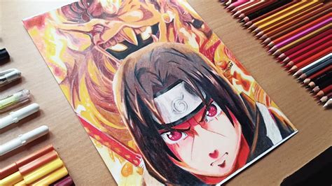 Itachi Uchiha Susanoo Drawing