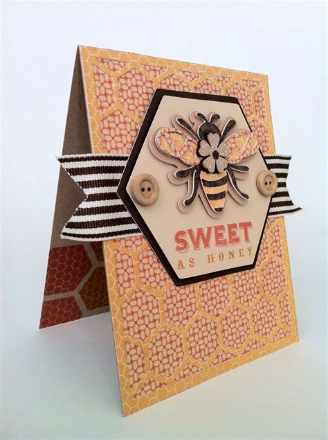 Courtney Lane Designs Sweet As Honey Card Made Using The Garden Soup