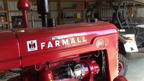 Farmall Av Hi Crop Tractor Sold Youtube