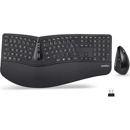 Perixx Periduo 605 Wireless Ergonomic Split Keyboard And Vertical