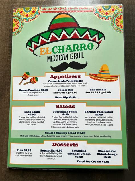 EL CHARRO MEXICAN GRILL Berlin Menu Reviews 77 Photos 12