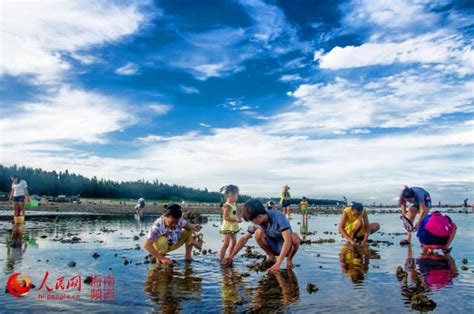 大梅小镇赶海第一集大梅赶海小倪赶海大山谷图库