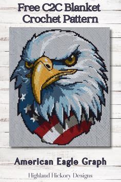 American Eagle Graph Highland Hickory Designs In 2024 Crochet C2c