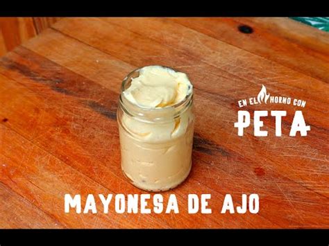 Deliciosa receta de mayonesa de ajo casera - 🍽️Recetas con Pollo