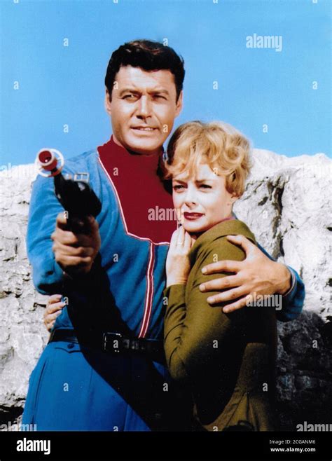 June Lockhart, Guy Williams, "Lost In Space" CBS circa 1965 / File ...