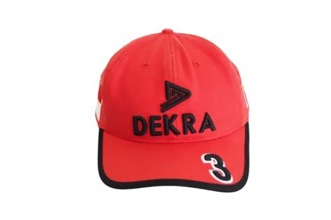 VINTAGE DEKRA FERRARI Michael Schumacher Cap Formula 1 Racing Team F1