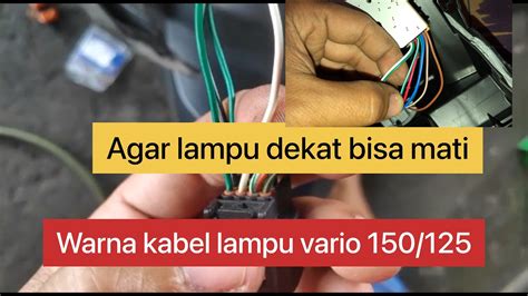 Kabel Lampu Vario Vario Holic