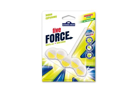 Kostka WC Five Force 50 G Cytryna General Fresh Bricomarche Pl