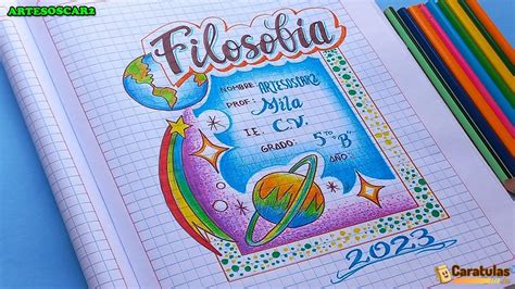 Carátula De Filosofía 2024