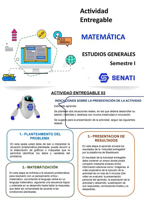 Entregable 03 Mate ACTIVIDAD ENTREGABLE 03 Actividad Entregable