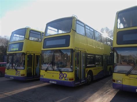 Go Coach Y Tgh Volvo B Tl Plaxton President Seen In T Bus