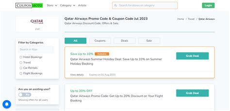 Sky High Savings A Complete Guide On How To Use Qatar Airways Promo Codes