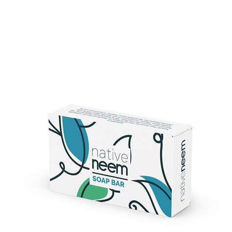 Native Neem Organic Neem Soap 100gm Naturally Healthy Nz