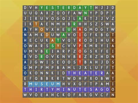 grade 6 word search - Wordsearch