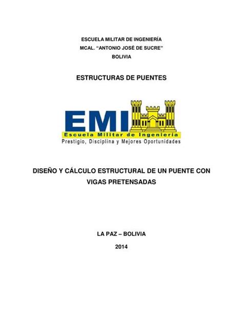 Calculo Y Diseño De Un Puente De Vigas Pretensadas Ccingenieriacc Udocz