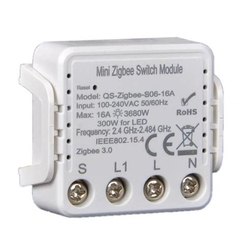 Zigbee Tuya Switch Commutateur Intelligent Mini Contr Le Protocole