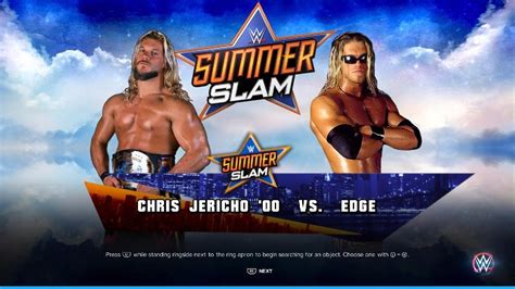 Wwe K Chris Jericho Vs The Rated R Superstar Edge One On One Youtube