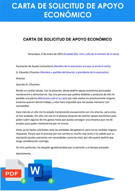 Total 78 Imagen Modelo De Solicitud De Apoyo Economico Por Salud Abzlocalmx