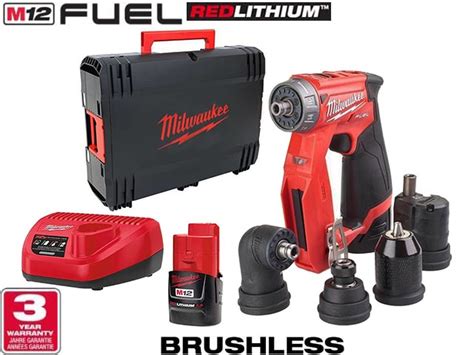 Акумулаторен винтоверт бормашина 4в1 Milwaukee M12 FDDXKIT 202X