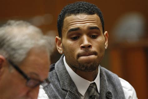 Chris Brown Fails Drug Test at Probation Hearing