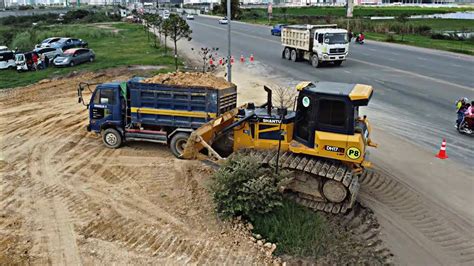 Fantastic Work Operator Skills Strong Dozer Shantui Dh C With Ton