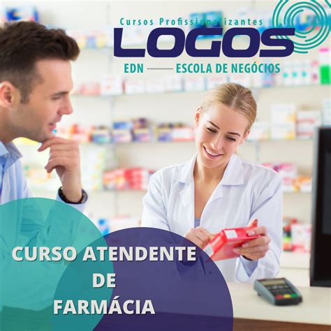 Curso Atendente de Farmácia Logos Cursos e Treinamentos Hotmart