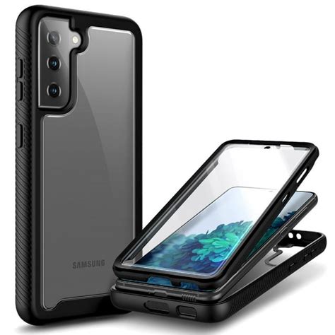 Nagebee Case For Samsung Galaxy S21 Plus Full Body With Front Pc Frame Shockproof Protective