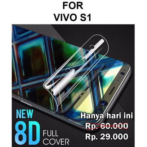 Promo Screen Guard Vivo S Anti Gores Hp Full Cover Layar Jelly Gel