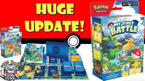 Huge Update Brand New My First Battle Pokémon Tcg Products Looks