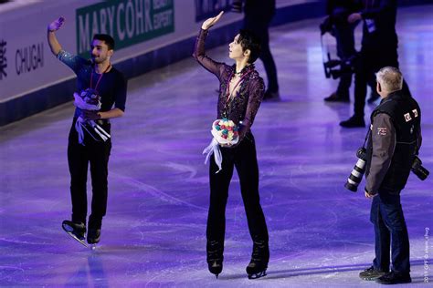 Nathan Chen Yuzuru Hanyu And Kevin Aymoz Gpf 2019 M Flickr