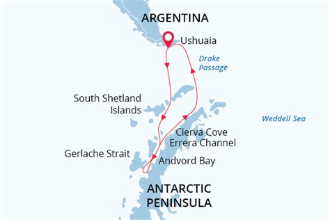 Antarctic Peninsula Cruise - weather, map, history & tips ...