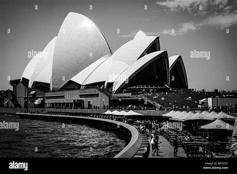 Australia Sydney Beautiful Landscape Famous Opera House Stock Photo