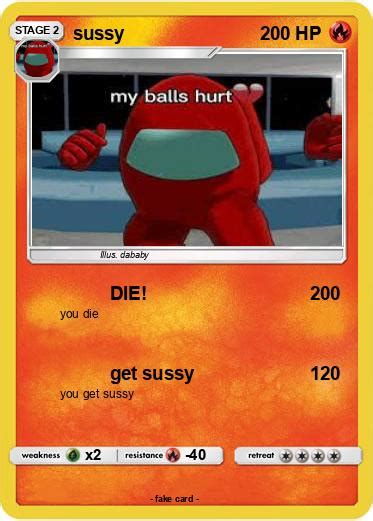 Pokémon Sussy 402 402 Die My Pokemon Card