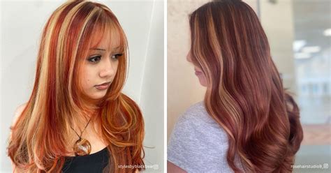 60 Best Red Hair With Blonde Highlights Ideas