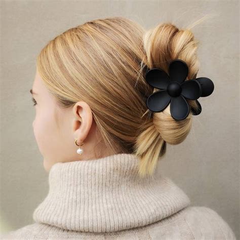 Store Flower Hairclips Supers Te Blomsterklyper Til Ha I H Ret By Fie