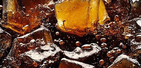 Premium Photo Cola With Ice Close Up Of The Ice Cubes In Cola Water Texture Of Carbonate Drink