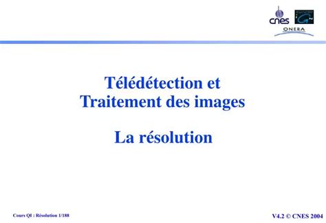 PPT Télédétection et Traitement des images PowerPoint Presentation