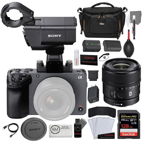 Sony Fx30 Digital Cinema Camera With Xlr Handle Unit Bundle With Sony E 15mm F14 G Lens