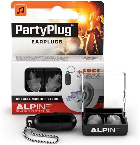 Alpine Partyplug Bouchons D Oreilles Protections Auditives Pour La