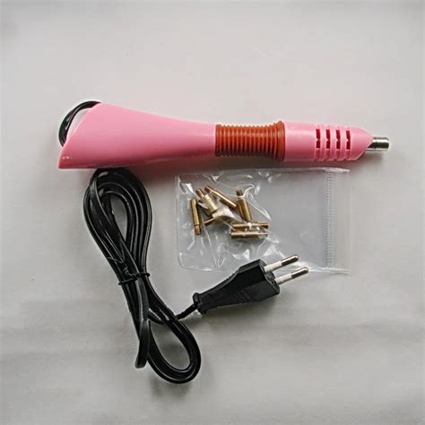 Pc Fast Heated Iron On Hot Fix Rhinestone Applicator Wand Heat Fix Tool Rhinestone Applicator