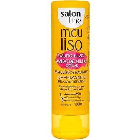 Bodegamix Defrizante Salon Line Meu Liso Muito Mais Liso Amido De