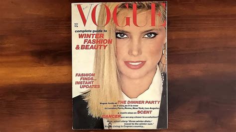 British Vogue November 1979 Kelly Emberg Beverly Johnson Asmr