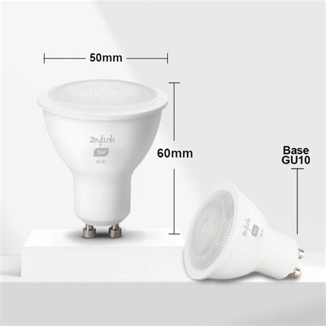 Dicroico Led Gu10 Wifi Pack 6 Unidades 5w Multicolor Smart Home