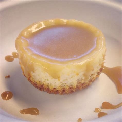 Mini Cheesecake With Caramel Sauce By Jennifer Forry Mini Cheesecake