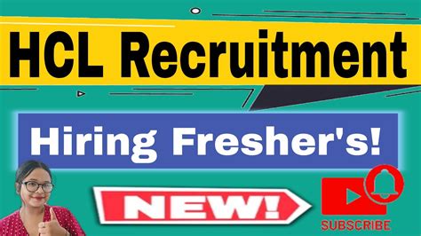 Hcl Walk In Drive 2023 2024 Hiring For Freshers As International