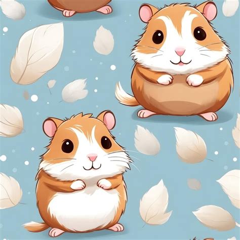 Premium Ai Image Hamster Illustration Ai Generative