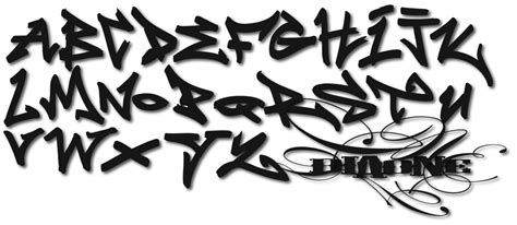 Graffiti Alphabet Styles A-z - LEGIMIN SASTRO